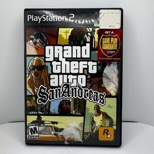 Rockstar Games Grand Theft Auto:‎ San Andreas | Sony PlayStation 2 PS2